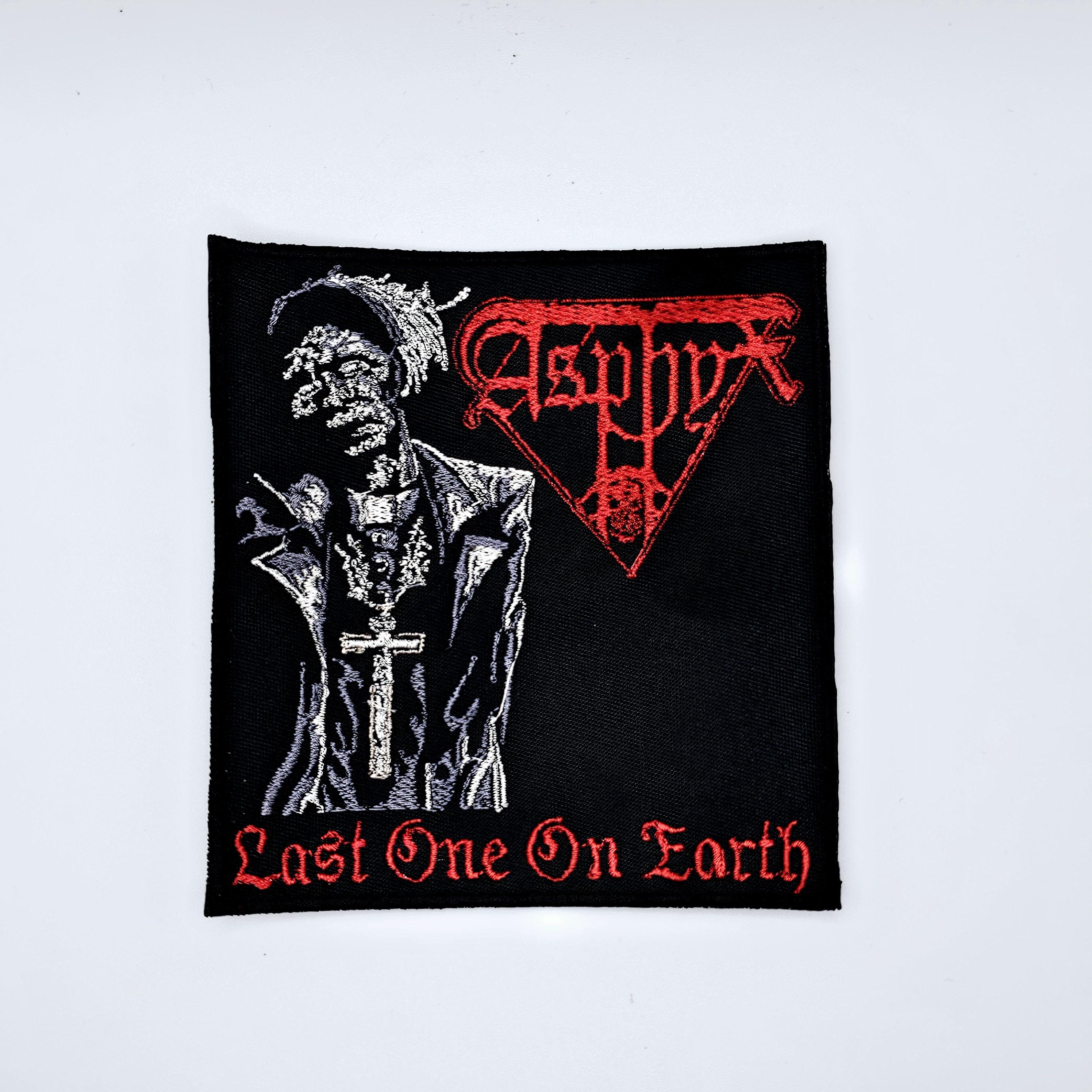 Asphyx Last One on Earth Square Border Embroidered Patch - Etsy