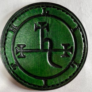 HandMade Lilith Sigil 100% Genuine Leather