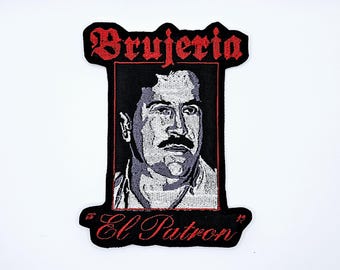 Parche Bordado Borde en Forma de Brujeria El Patrón