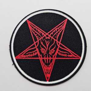 Baphomet Pentagram | Screen Printed Patch
