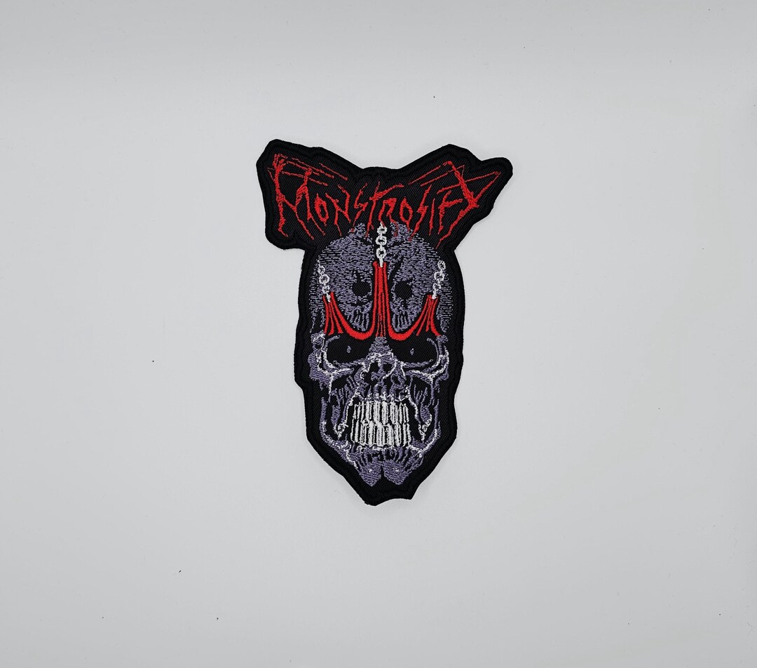 Shape Less Monstrosity Monstrosity Imperial Doom Shaped Border Embroidered Patch - Etsy Canada