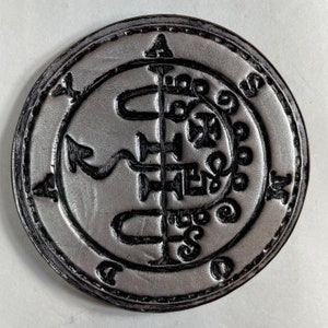 HandMade Asmoday  Sigil 100% Genuine Leather