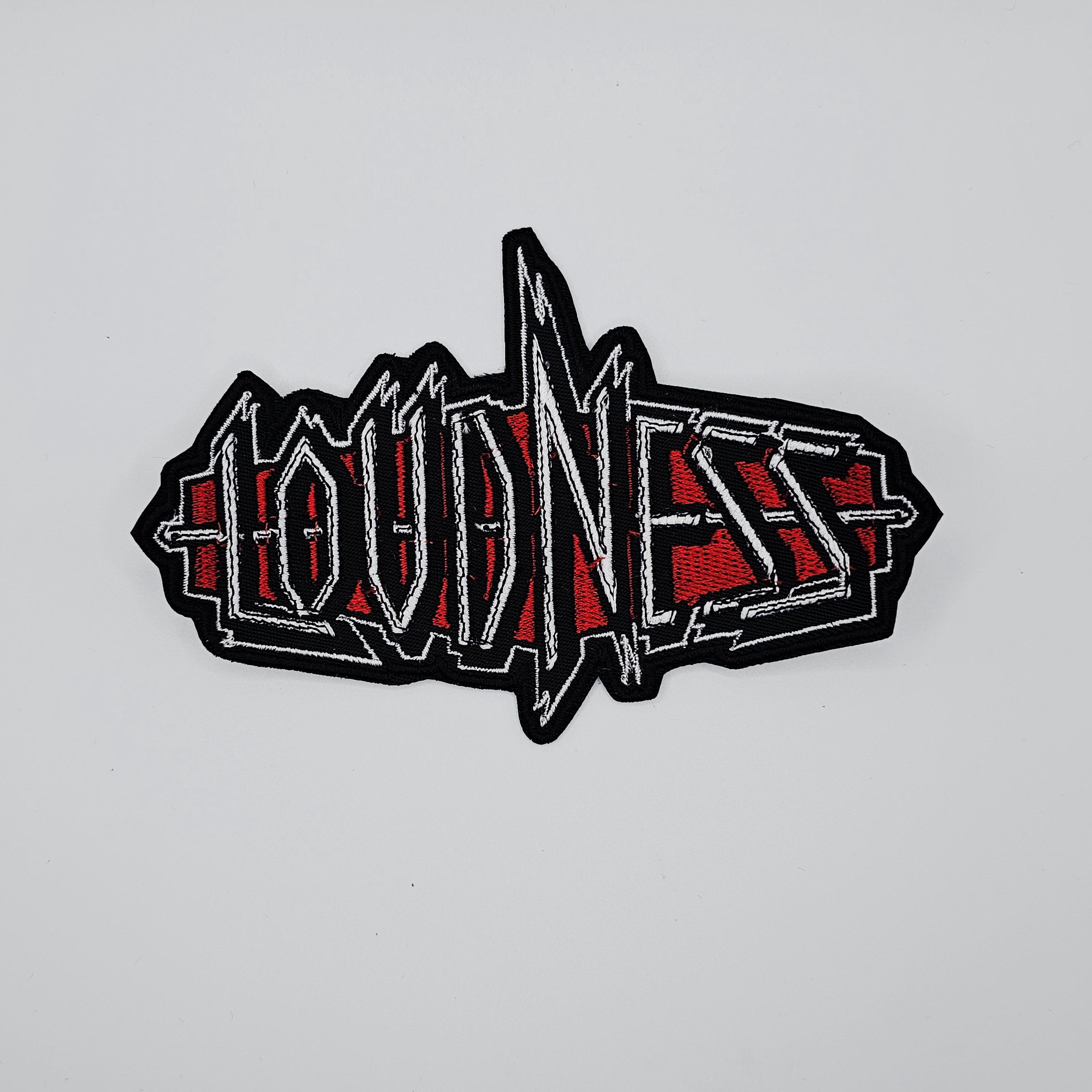 Loudness Logo Shaped Border Embroidered Patch - Etsy