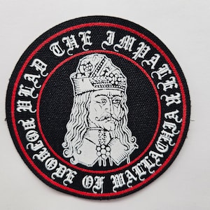 Vlad Tepes Voivode of Wallachia | Screen Printed Patch