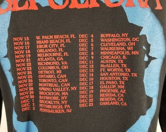 Vintage 90blue Grape Sepultura Tour Sweatshirt - Etsy