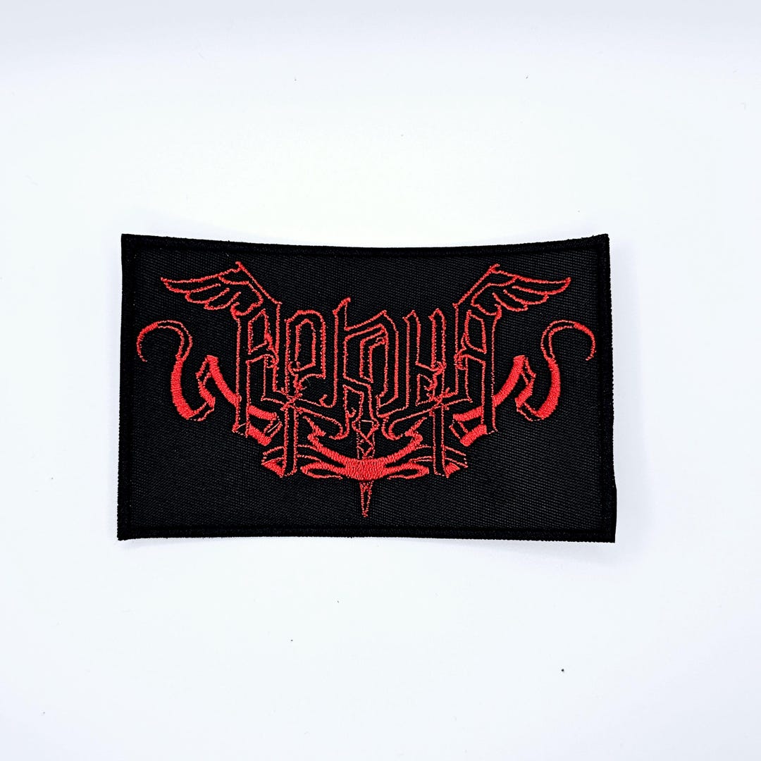 Arkona Logo Red Squared Border Embroidered Patch - Etsy