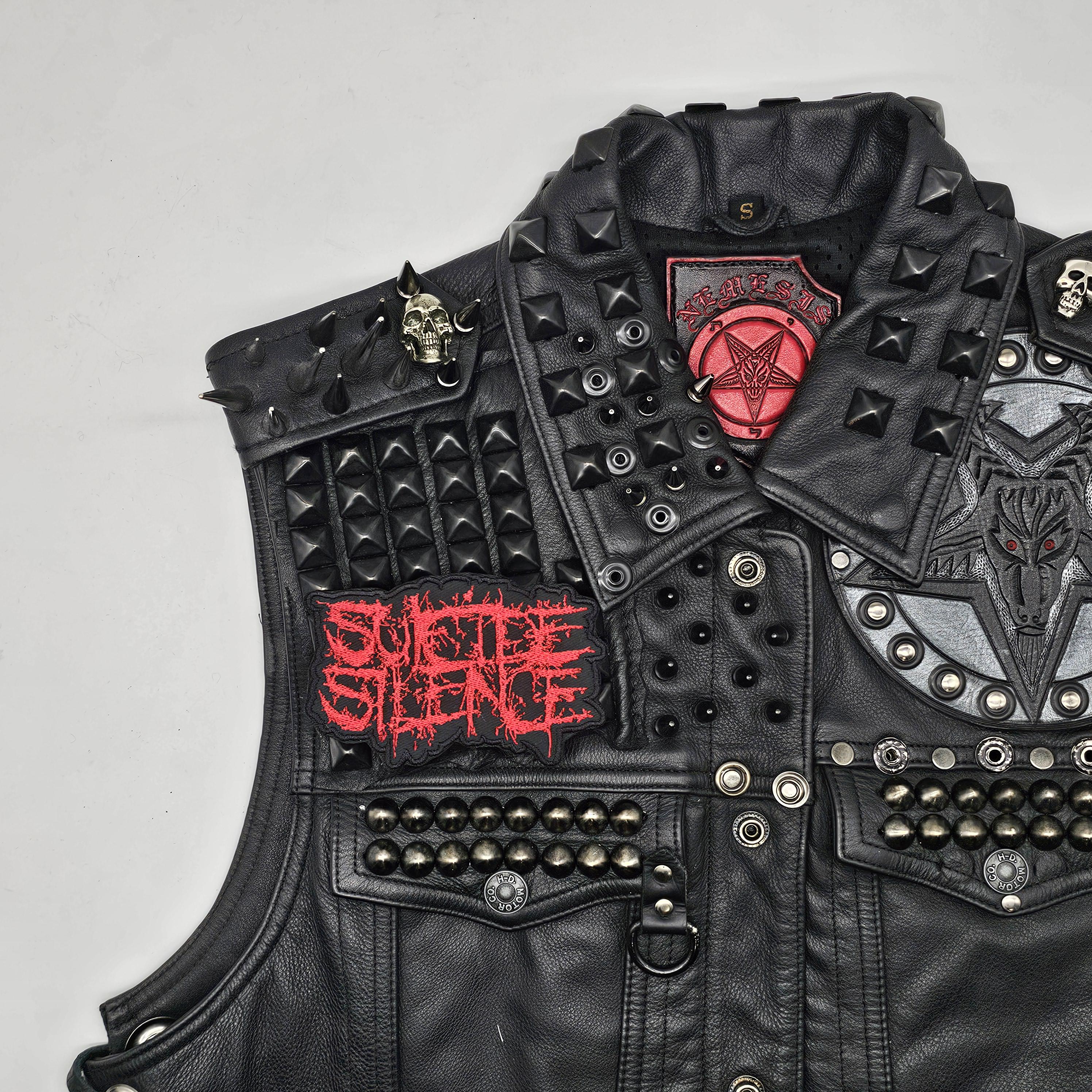Suicide Silence Red Logo Shaped Border Embroidered Patch - Etsy