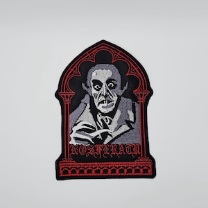 Nosferatu Gothic Arch Border 2 | Embroidered Patch
