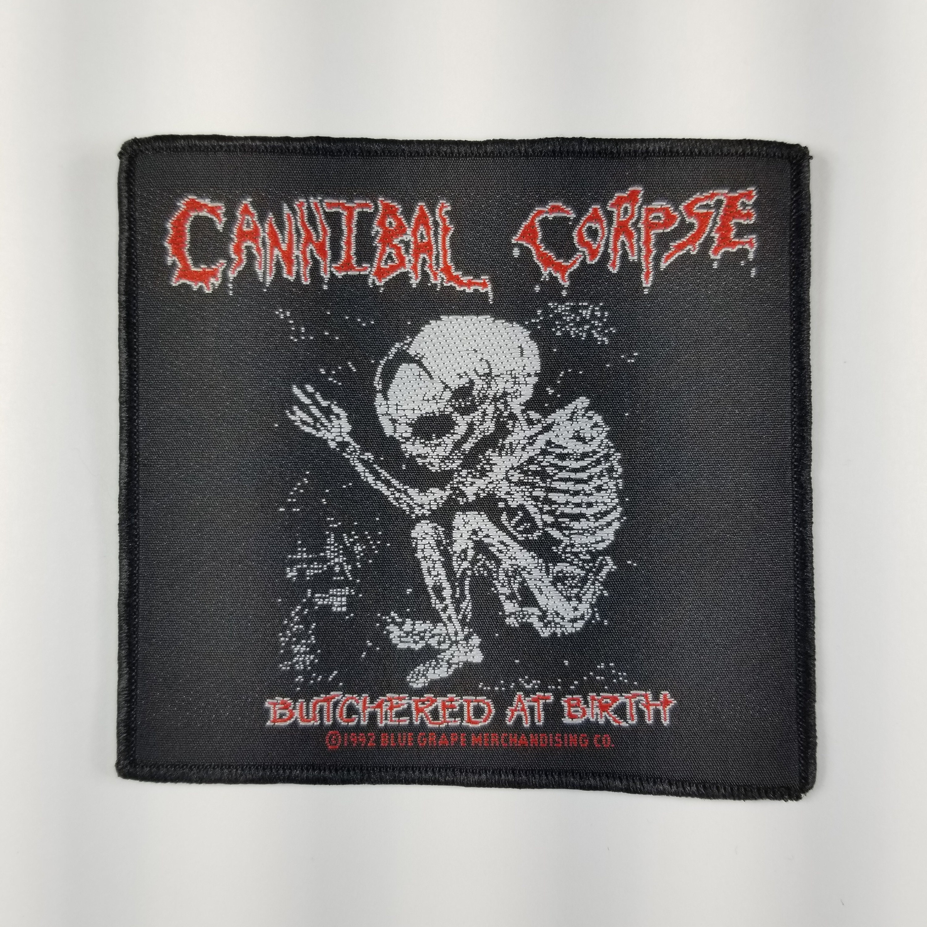 DR WOD - Canibal Box woven velcro patch