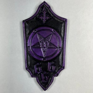 HandMade pentagram 100% Genuine Leather