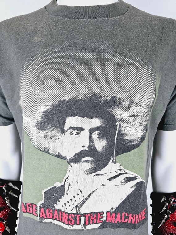 Vintage 97' Rage Against the Machine Emiliano Zapata T-shirt - Etsy