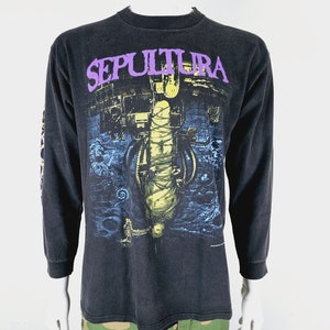 Authentic Vintage Blue Grape Sepultura Chaos A.D. 93' - Etsy Authentic Vintage Blue Grape Sepultura Chaos A.D. 93' - Etsy