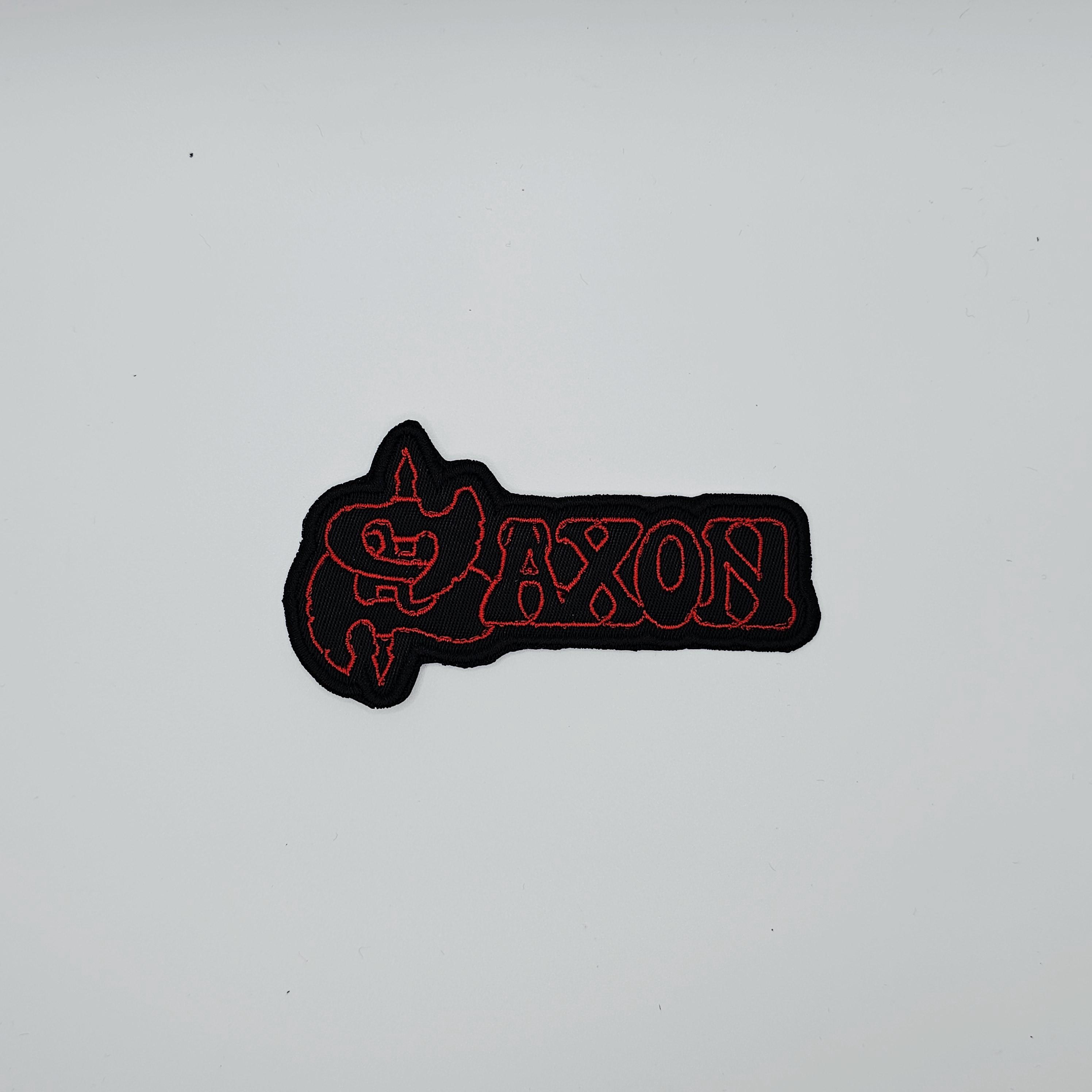 Saxon · Saxon Pin Badge: White Logo (Badge) (2024