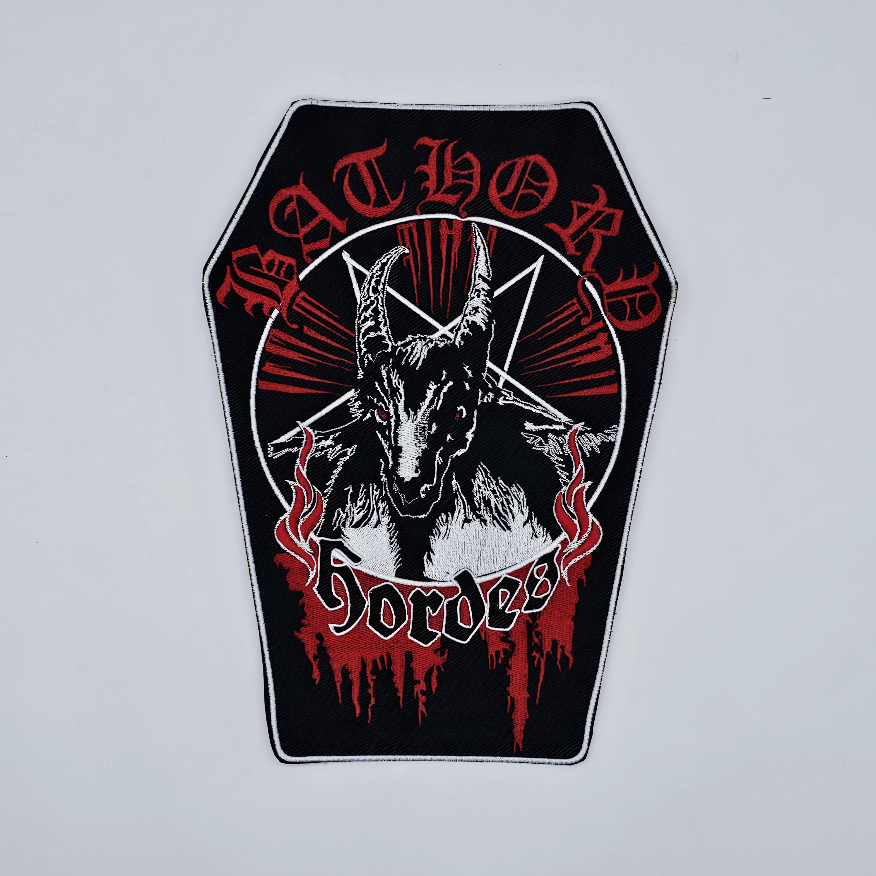 Bathory Hordes Coffin Border | Embroidered Back Patch - Etsy