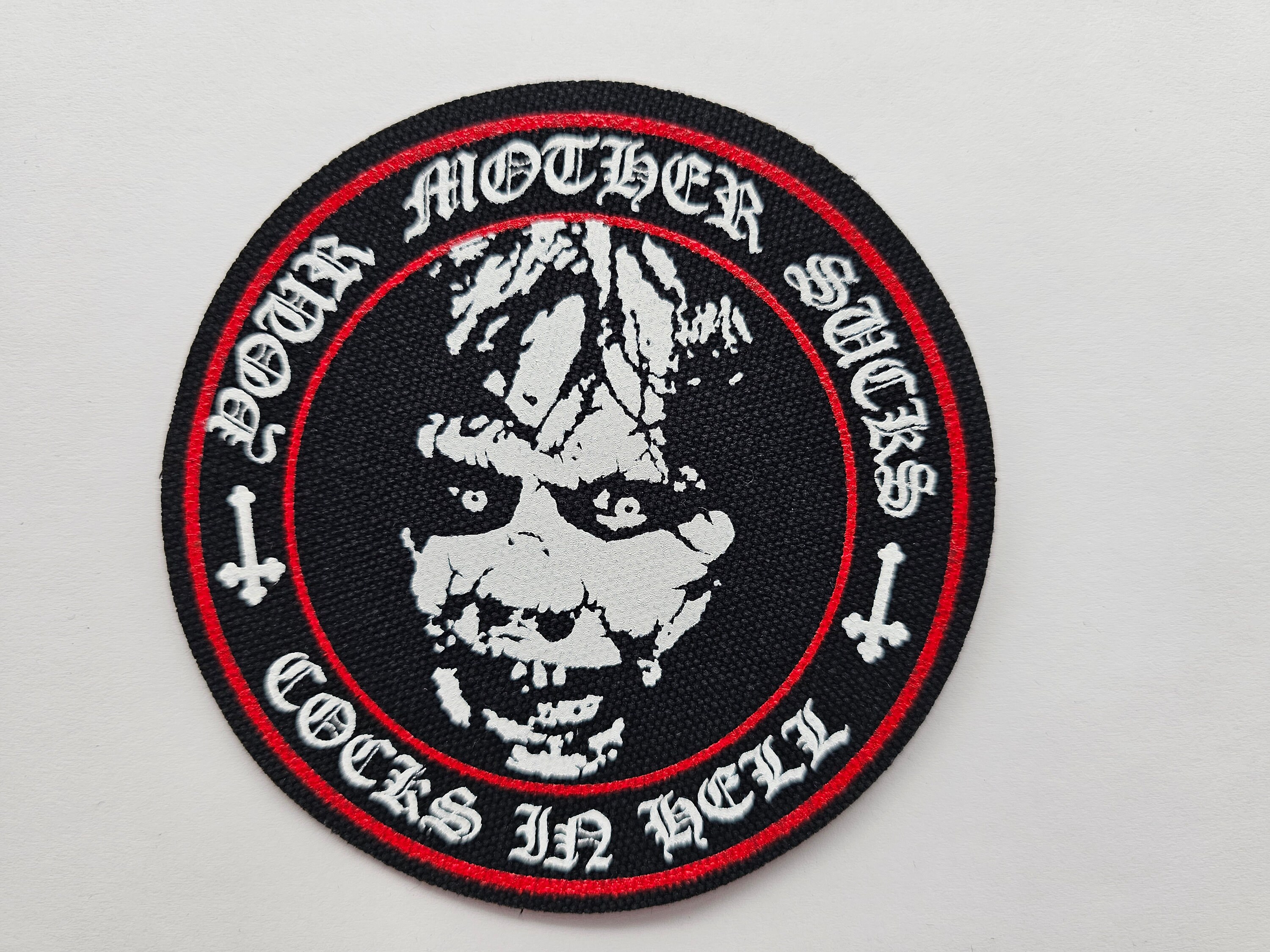 The Exorcist Your Mother Sucks C**ks in Hell  | Screen Printed Patch