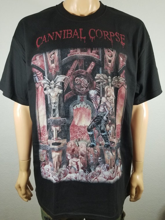 Vintage Live Cannibalism Cannibal Corpse T-Shirt