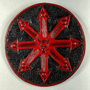 HandMade Chaos Symbol 100% Genuine Leather