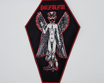 Pazuzu Coffin Embroidered Patch