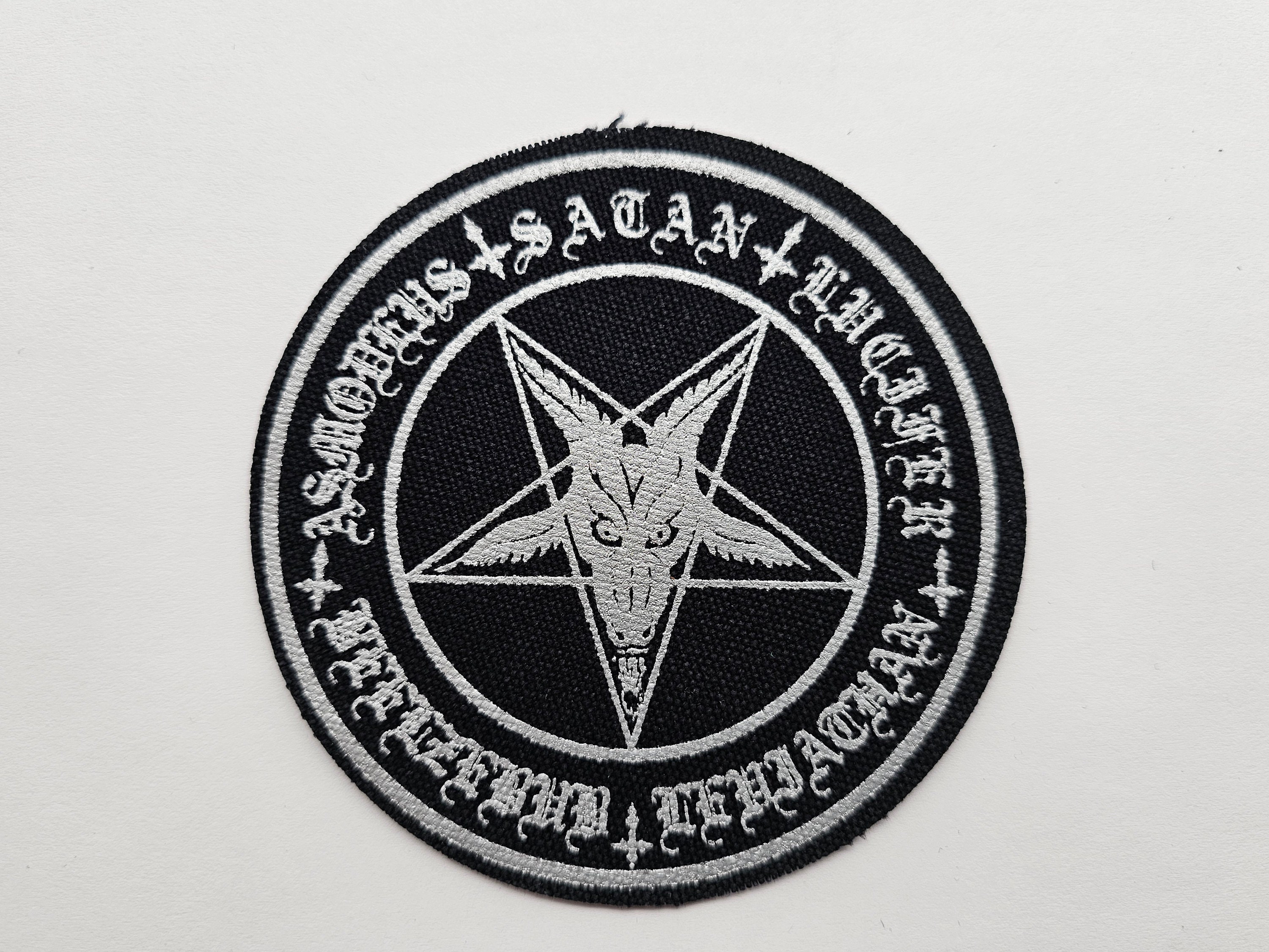 Baphomet Pentagram Filled Demon Names Inverted Crosses | Screen