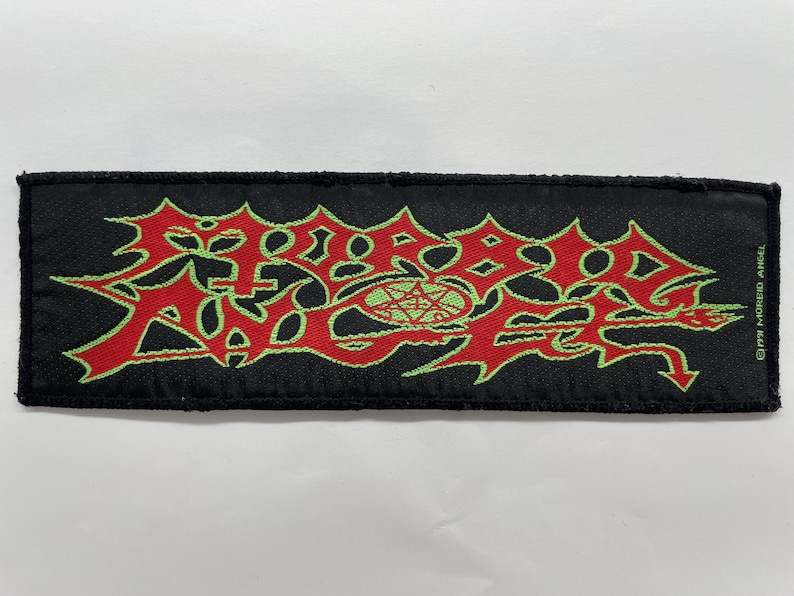 Morbid Angel 1991 - Official Vintage Woven Patch - Etsy