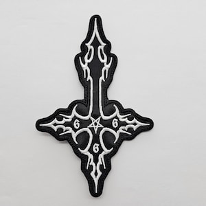 Leviathan Cross Shaped |  Embroidered Patch