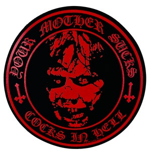 The Exorcist Your Mother Sucks C*cks in Hell | Screen Printed Back Patch