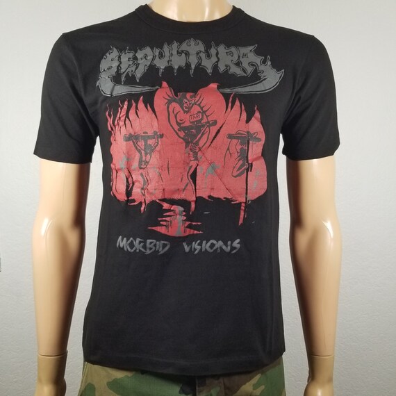 Vintage Sepultura Morbid Visions Made in Brazil Ridic… - Gem