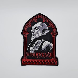 Nosferatu Gothic Arch Border | Embroidered Patch