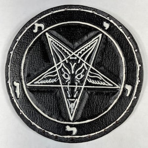 HandMade Pentagram 100% Genuine Leather