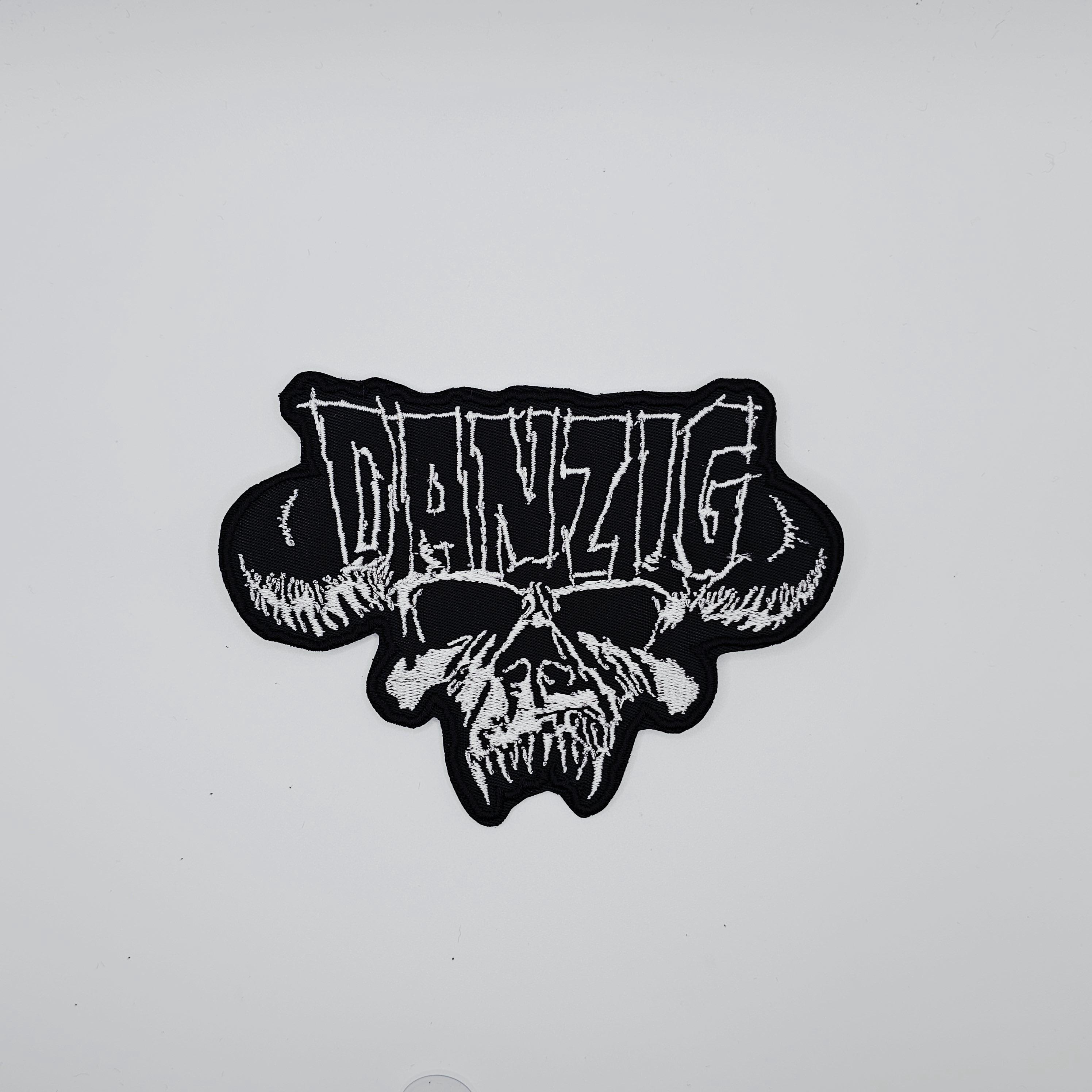 Danzig Skull Logo Shaped Border Embroidered Patch - Etsy