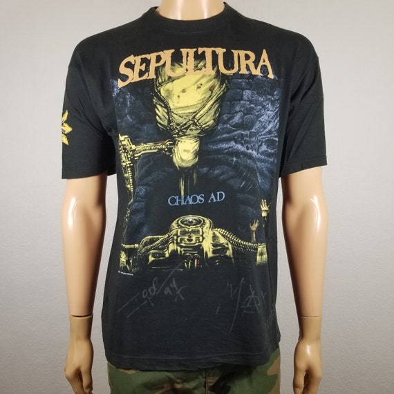 Rare Vintage Blue Grape Sepultura Chaos A.D. 93' - Etsy