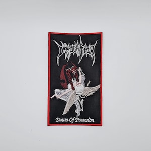 Immolation Dawn of Possession Squared Border Embroidered Patch