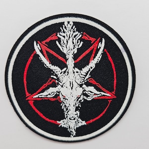 Satanische geit | Zeefdruk patch