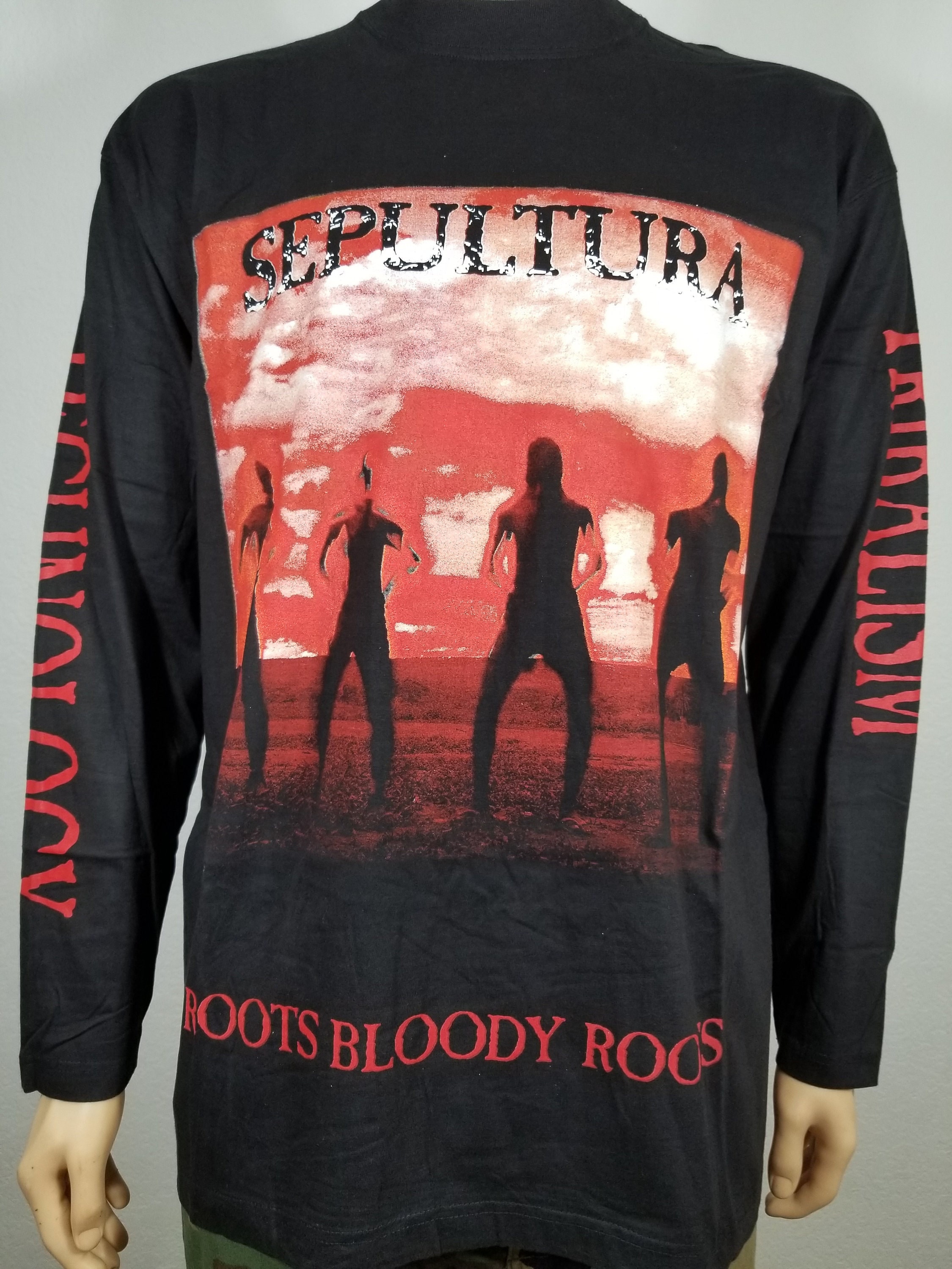 Rare Blue Grape Vintage Sepultura Roots Long Sleeve - Etsy