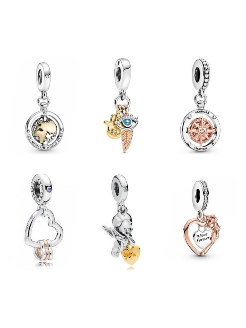 New Pandora Dangle Charms Collection S925 ALE Etsy