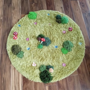 Moss Rug 3d Tufted Tropical Kids play mat,moss rug,bath mat cute bathr –  THRILRUG