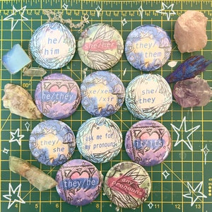 alfileres de pronombres