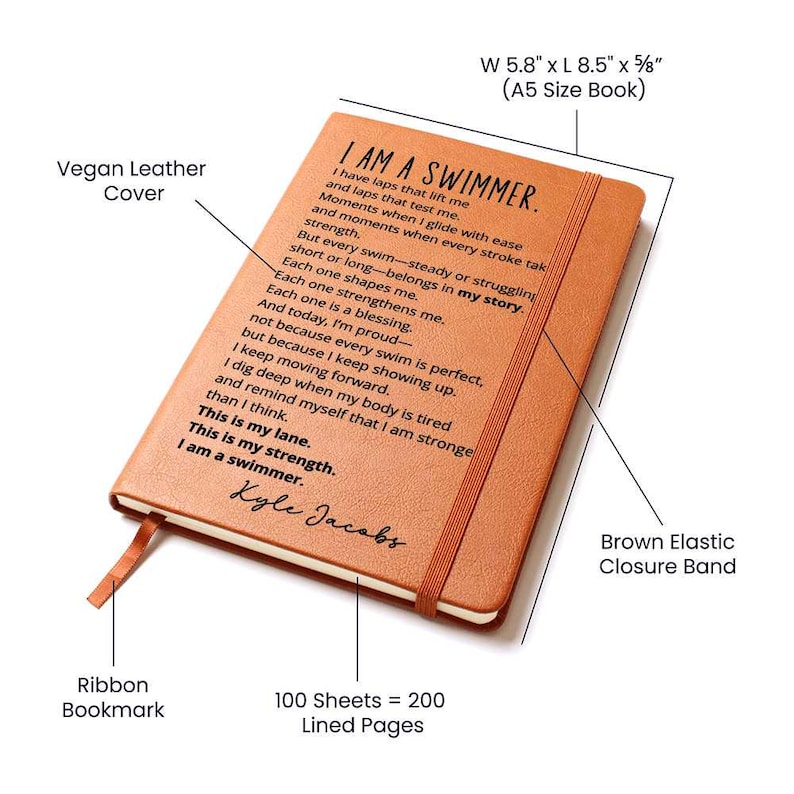 Personalized Swimmer Motivation Journal