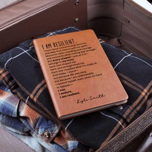 Custom Name Notebook Resilience Affirmation Gifts