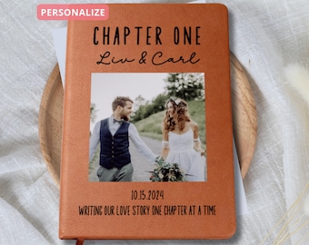 Anniversary Journal and Wedding Gift Engagement Gift Box for Bride or Newlywed | 1st Anniversary Christmas Gift for Couples Bridal Shower