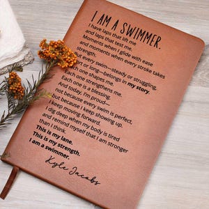 Personalized Swimmer Motivation Journal