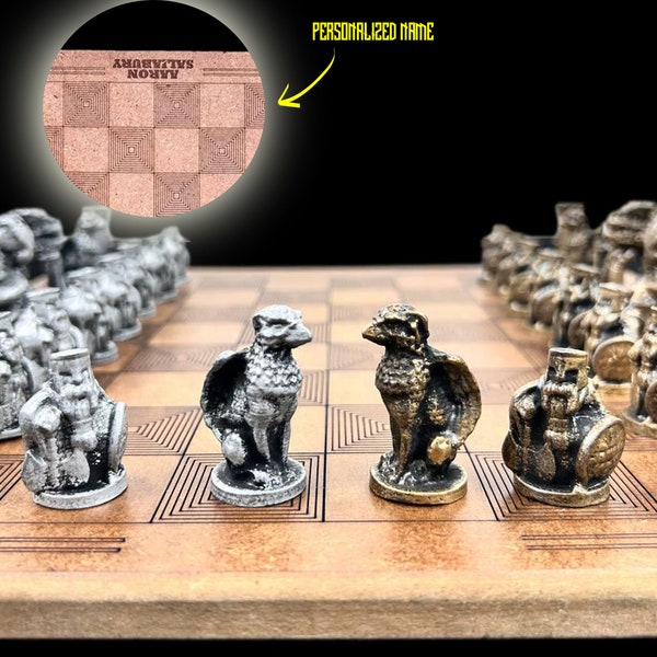 Custom Chess Set - Etsy