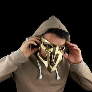 Reaperr Costume Mask Theme Skull Mask Handmade Horror Mask Character Mask | Color Option