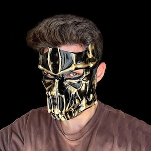 Custom Dark Mask Theme Airsoft Mask Handmade Limited Mask Character Mask | Color Option