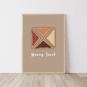 Moony Toast Printable Wall Art/ Poster ATYD ¡DIGITAL ITEM! Marauders/ Remus Lupin/ All the Young Dudes