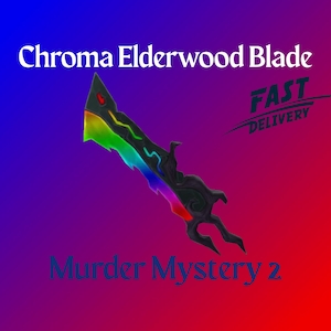 Chroma Elderwood Blade | Murder Mystery 2 | Roblox | MM2