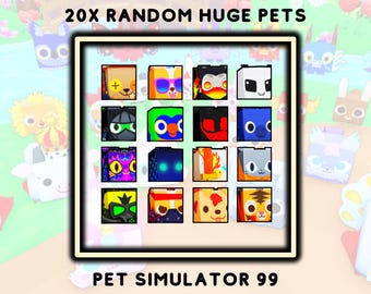 20x Random Huge Pet | Pet Simulator 99 | ROBLOX | PS99