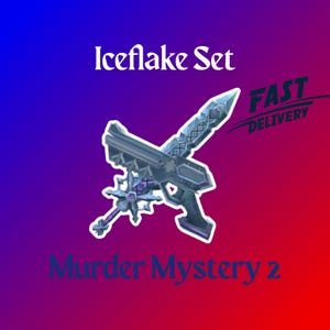 Iceflake Set | Murder Mystery 2 | Roblox | MM2