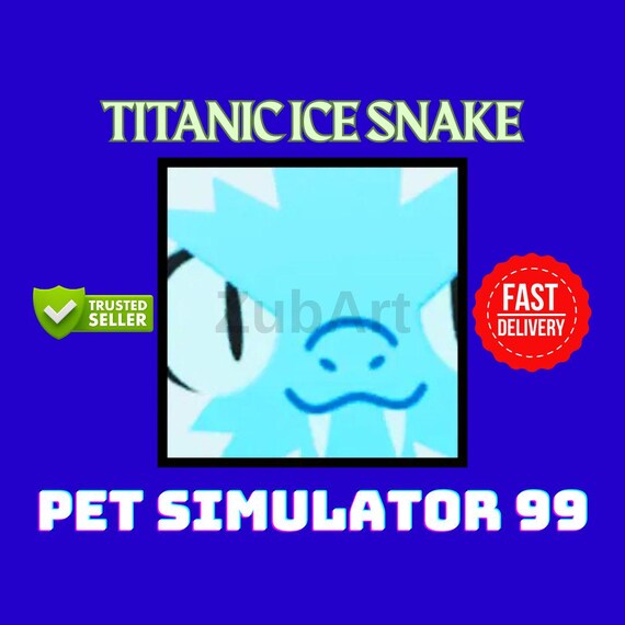 PET SIMULATOR 99 - Roblox - Titanic Red Panda EUR 190,00 - DE