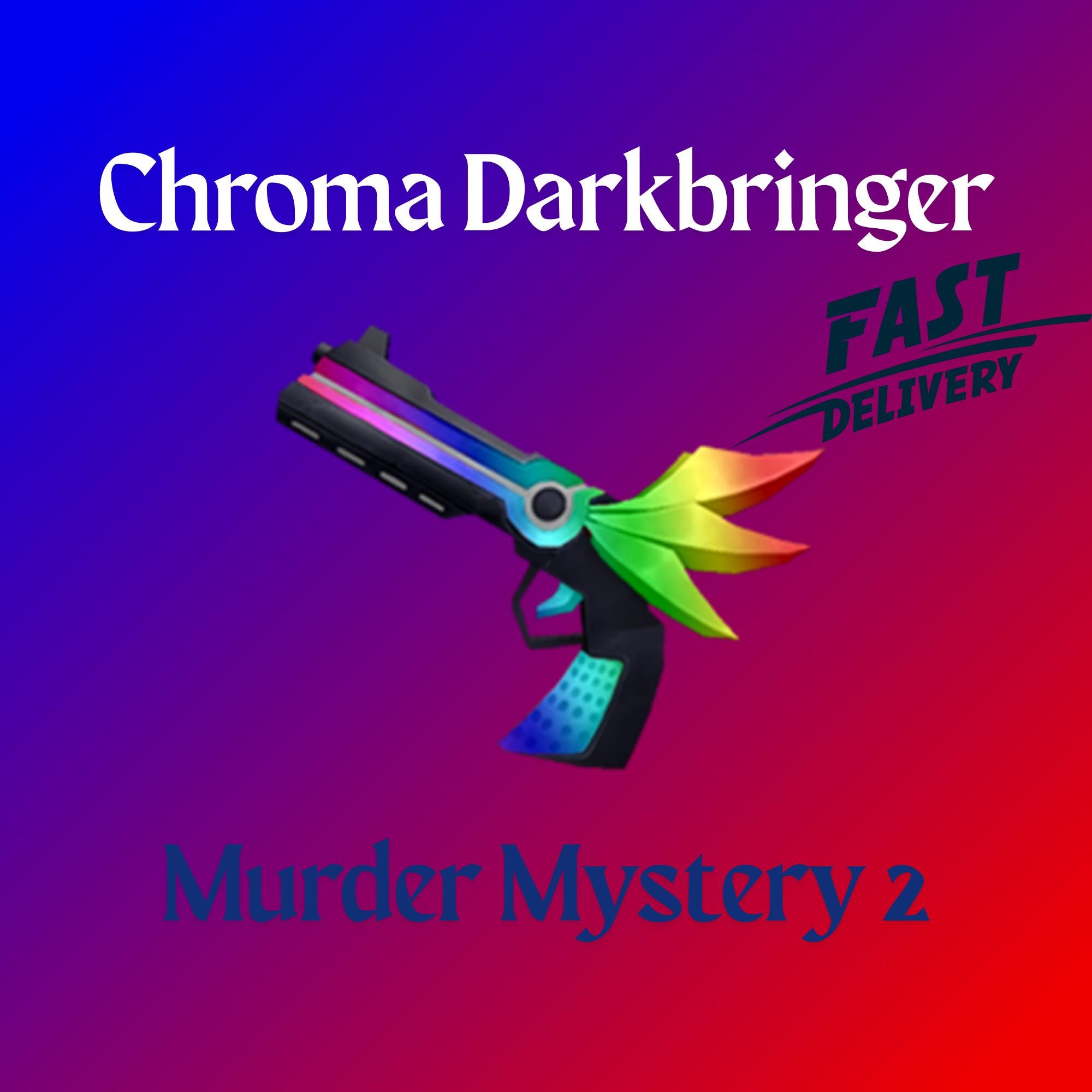 Chroma Darkbringer | Murder Mystery 2 | Roblox | MM2 - Etsy UK